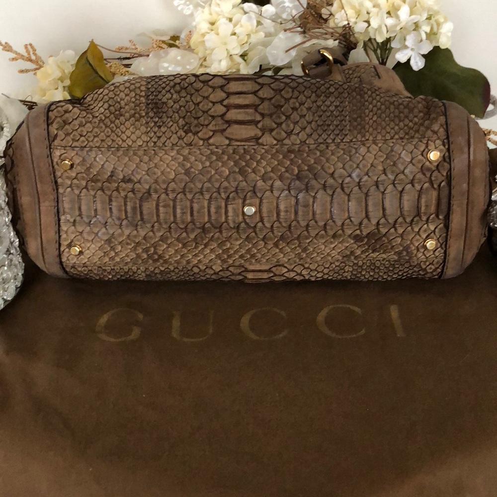 Sale Today Only!!!!!Gucci Python Running Bag - image 3